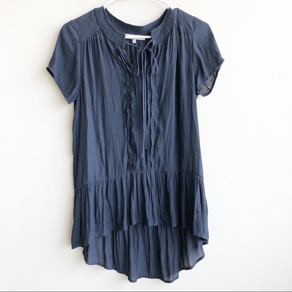 Anthropologie Tops - RO & DE Sheer Gauze Hi Lo Top